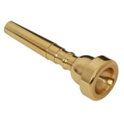 HERFIER Trumpet Replacement 5C Copper Trumpet Mouthpiece (Golden) 3.34x0.98x0.98in